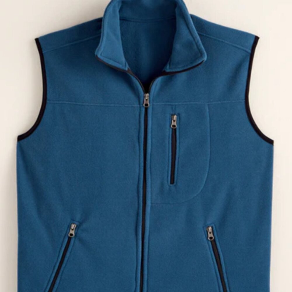 Triveso, Italy Men's Vest in Blue  - Size L (42-44)